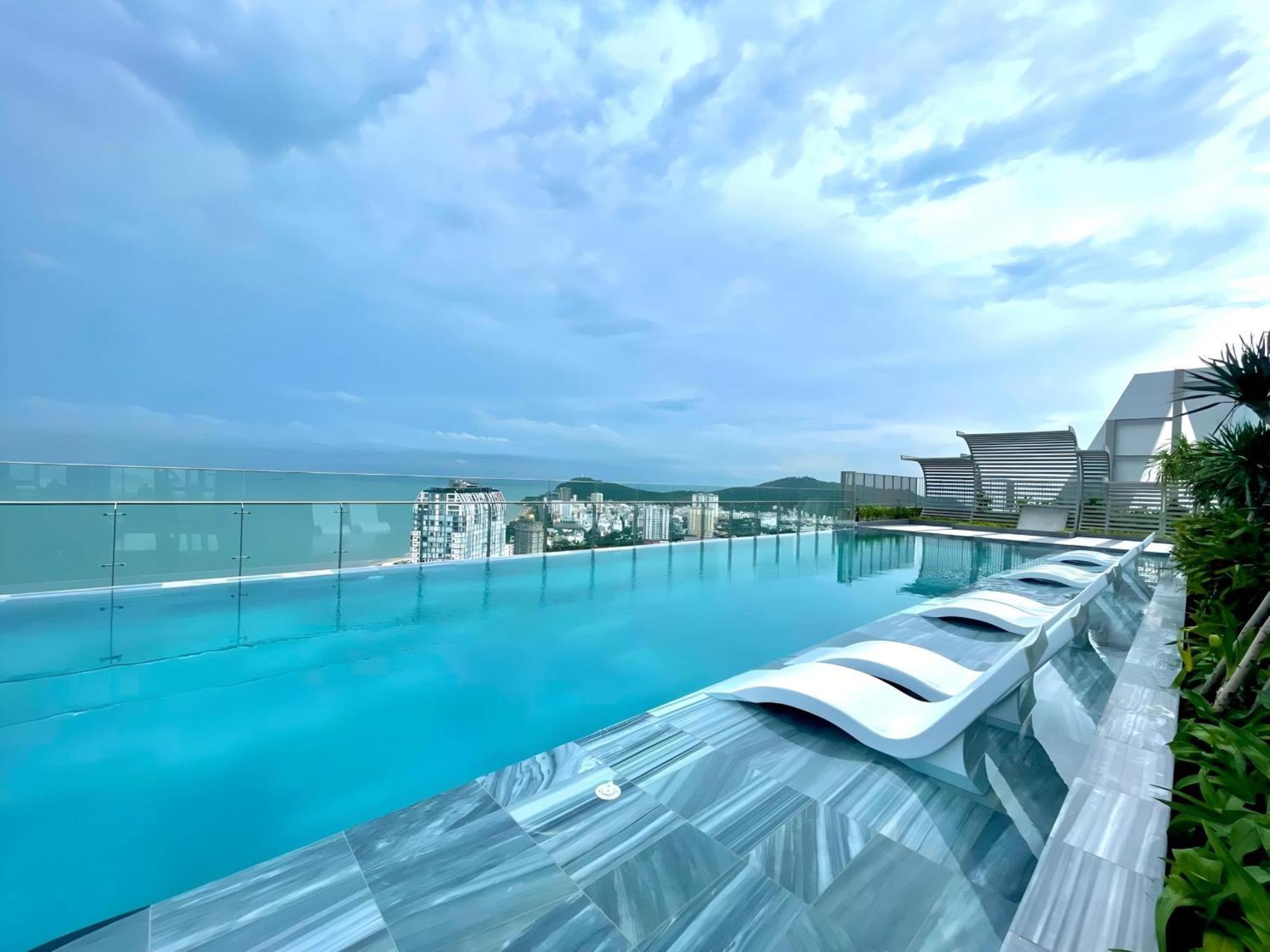Infinity Pool Luxury Apartment The Song Vũng Tàu Exteriér fotografie